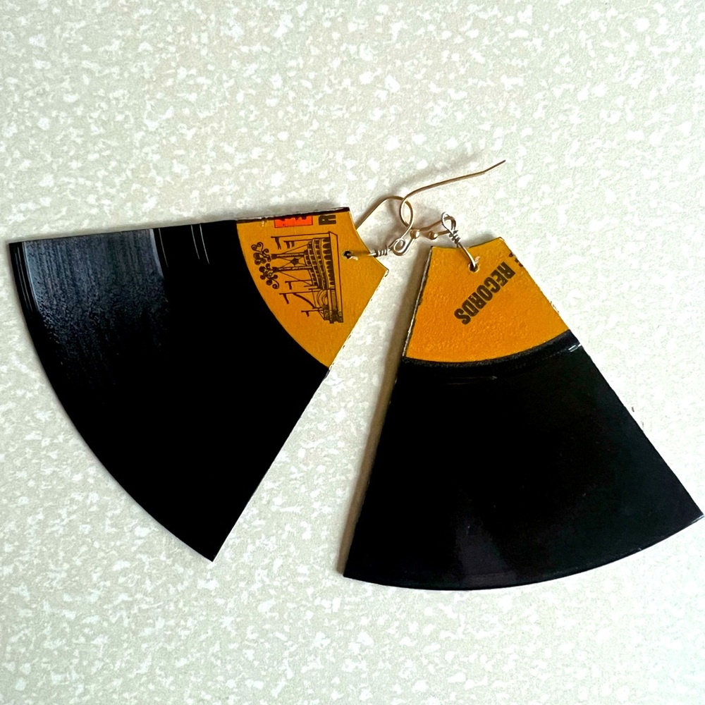 45 Record Earrings
